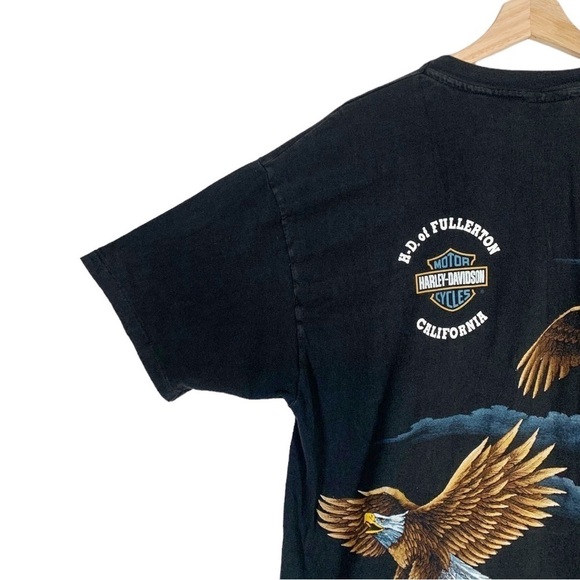 Vintage Harley Davidson 1996 Single Stitch Graphic Shirt Size XL - Picture 6 of 11